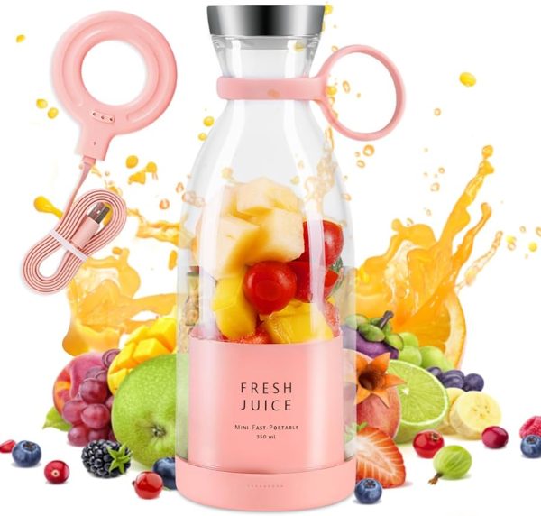 Juicer Pro: 6-in-1 Mini Portable Blender & Smoothie Maker (random Colors)