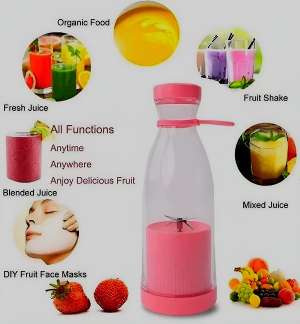 Juicer Pro: 6-in-1 Mini Portable Blender & Smoothie Maker (random Colors)